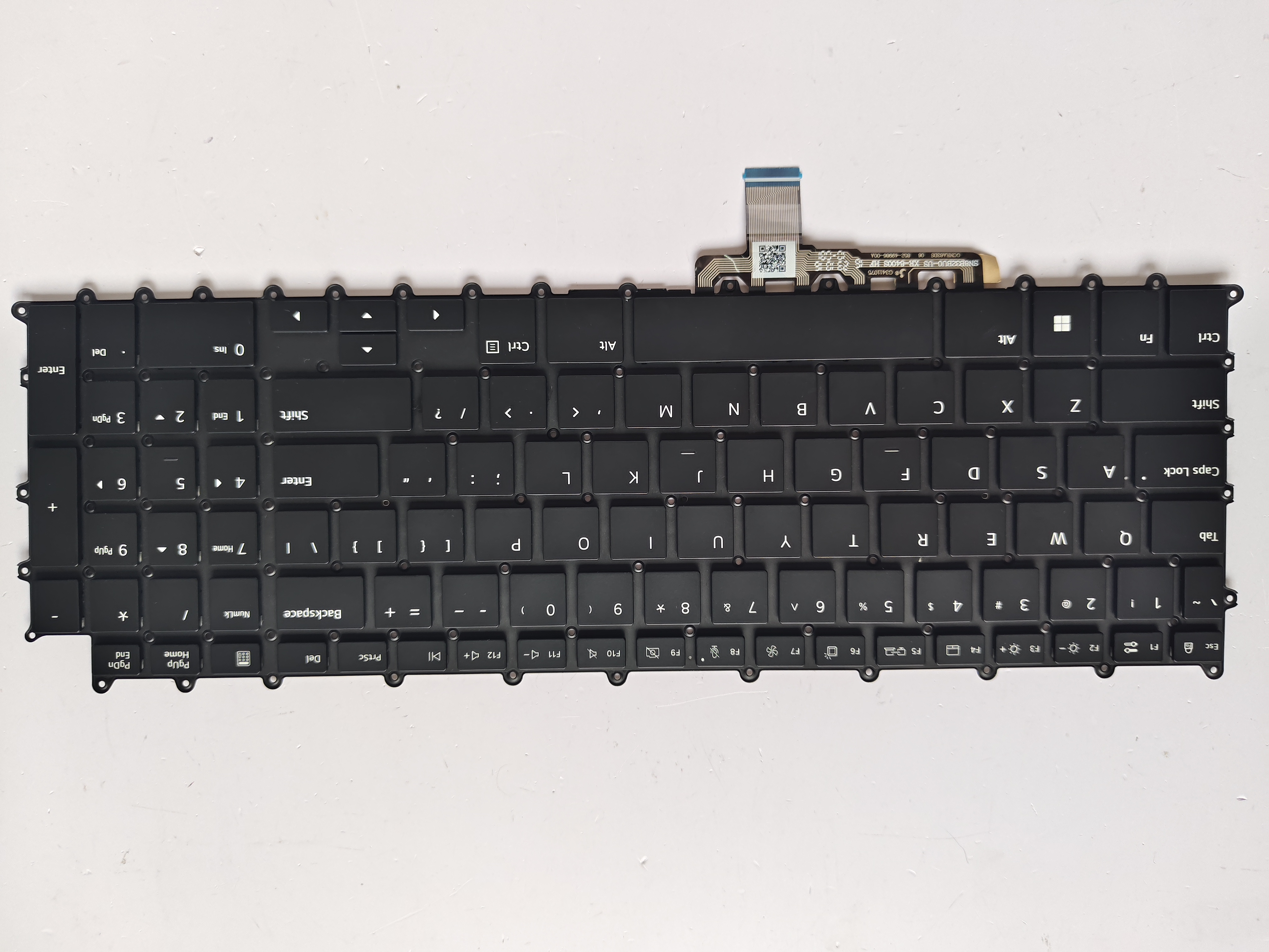 Picture of New Replacement Laptop Keyboard For LG 17Z90SP BLACK Backlit US Layout